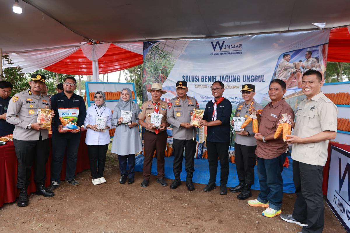Kapolda Jatim dan Bupati Ipuk Panen Jagung di Banyuwangi, Produksi Daerah Tetap Surplus