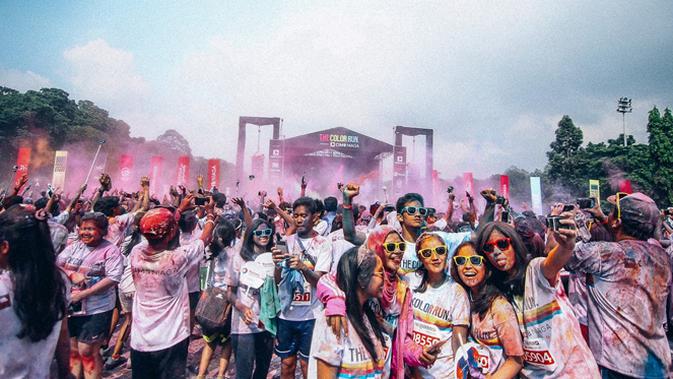 The Colour Run (Liputan6.com/Faizal Fanani)