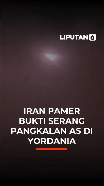 Iran Pamer Bukti Serang Pangkalan AS di Yordania