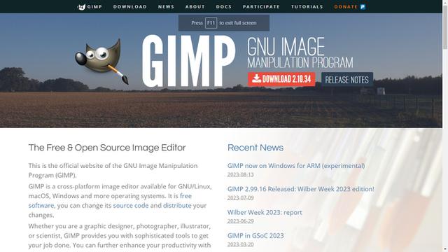 GIMP, GNU IMAGE MANIPULATION PROGRAM, Aplikasi Edit Foto Gratis