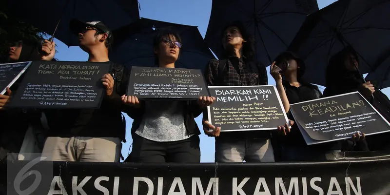 20160818-71 Tahun Merdeka, Aktivis Tuntut Penyelesaian Kasus Pelanggaran HAM