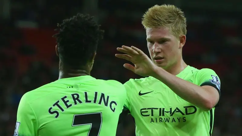 Raheem Sterling dan Kevin de Bruyne