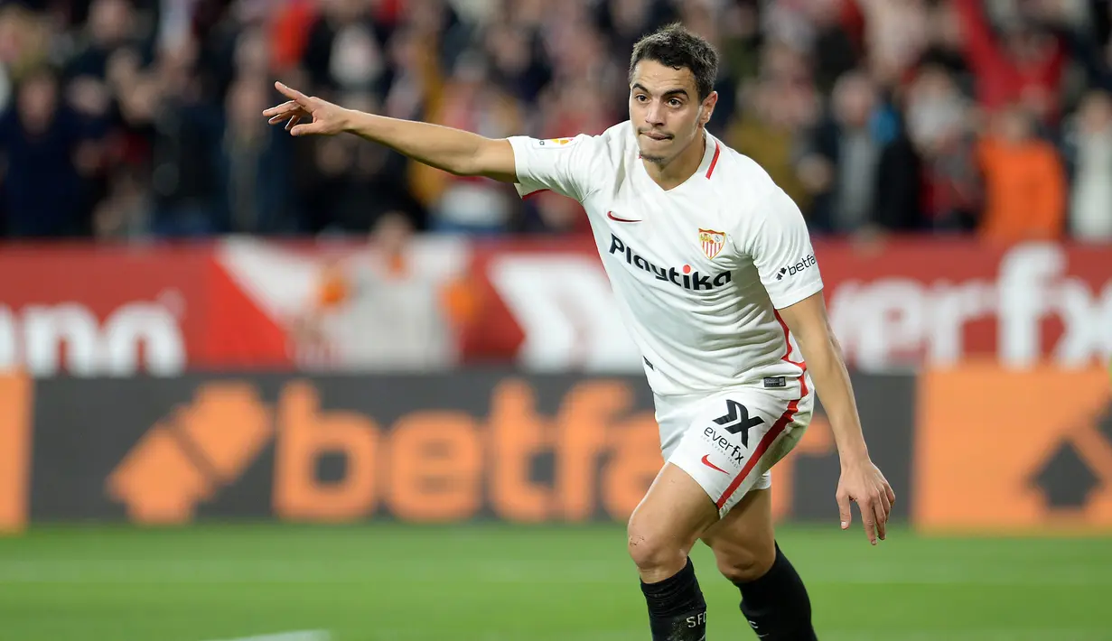5. Wissam Ben Yedder (Sevilla) - 12 gol dan 6 assist (AFP/Cristina Quicler)