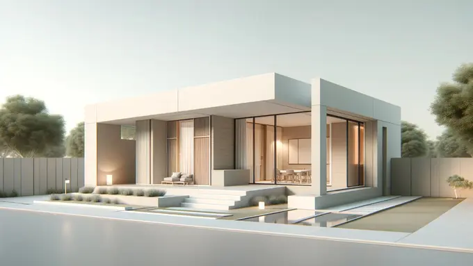 Rumah Minimalis 1 Lantai yang Praktis dan Estetik (Foto: Rizka Nur Laily via ChatGPT)