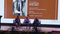 Peluncuran Buku Urip iku Urup, 70 Tahun Prof Peter Carey oleh Penerbit Buku Kompas hari ini di Perpustaan Nasional (30/01/2019)