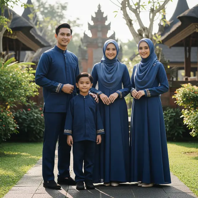 9 Model Gamis Couple Keluarga tapi Tetap Stylish dan Tidak Norak