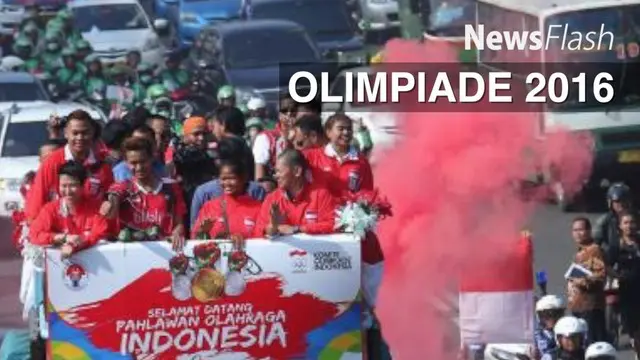 NEWS FLASH: Para Atlet Peraih Medali Olimpiade Bertemu Jokowi