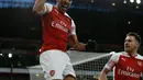 3. Pierre-Emerick Aubameyang (Arsenal) - 17 gol dan 4 assist (AFP/Ian Kington)