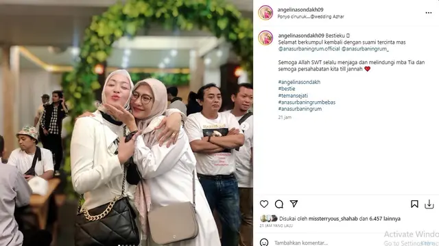 Angelina Sondakh (Foto: Instagram/@angelinasondakh09)