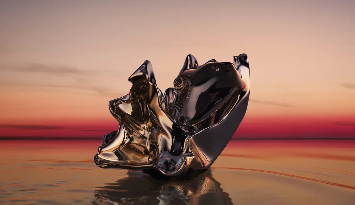 Dalam kolaborasi wewangian pertamanya, Gehry memasukkan sentuhan arsitektur ikoniknya ke dalam desain botol, dengan mulus menggabungkan bentuk khas Louis Vuitton dengan elemen khasnya.   [Dok/Louis Vuitton]