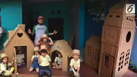 Bumi-bumi, Peluang Rejeki dari Mainan Kardus