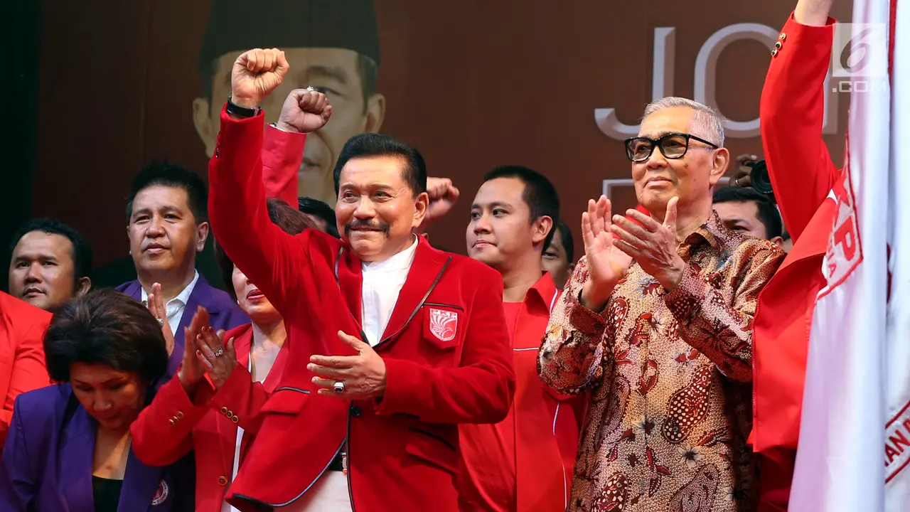 Deklarasi Dukungan PKPI untuk Jokowi di Pilpres 2019