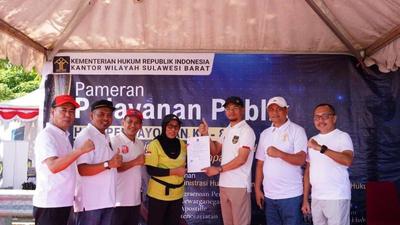 Kemenkum Sulbar Gelar Pameran Pelayanan Publik Sambut Hari Pengayoman ke-81