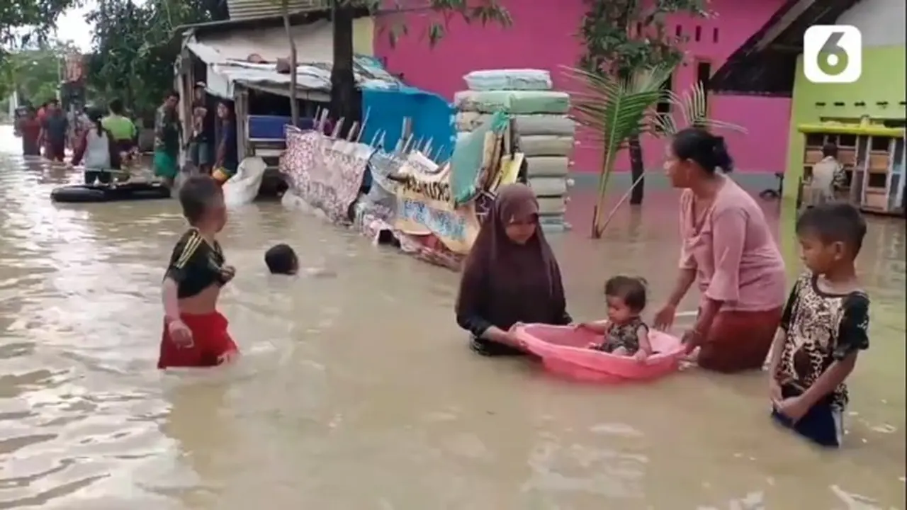 Banjir Cirebon Akibat Hujan Dan Luapan Sungai