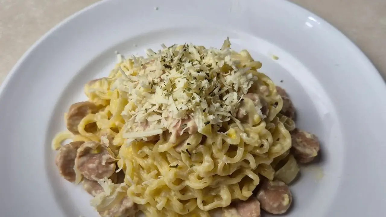 Resep Mi Instan Carbonara