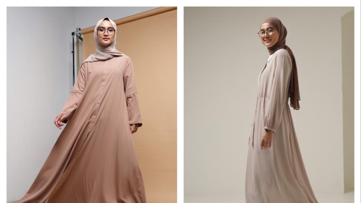 6 Model Gamis Simple Tapi Mewah yang Cocok untuk Usia 20-30an, Kasual dan Stylish Tanpa Terlihat Norak