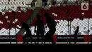 Pemain Timnas Indonesia saat melakukan latihan terbuka di Stadion Utama Gelora Bung Karno, Jakarta, Selasa (20/12/2022). Latihan ini merupakan pematangan latihan jelang laga pada turnamen Piala AFF 2022 yang berlangsung mulai hari ini, Selasa (20/12/2022) hingga 16 Januari 2023. (Liputan6.com/Helmi Fithriansyah)