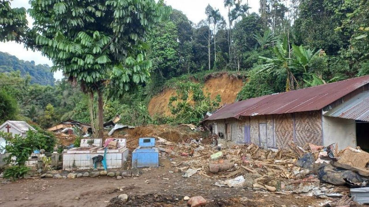 Longsor Sibolangit: Tujuh Rumah Rusak Berat, Lima Warga Meninggal Dunia