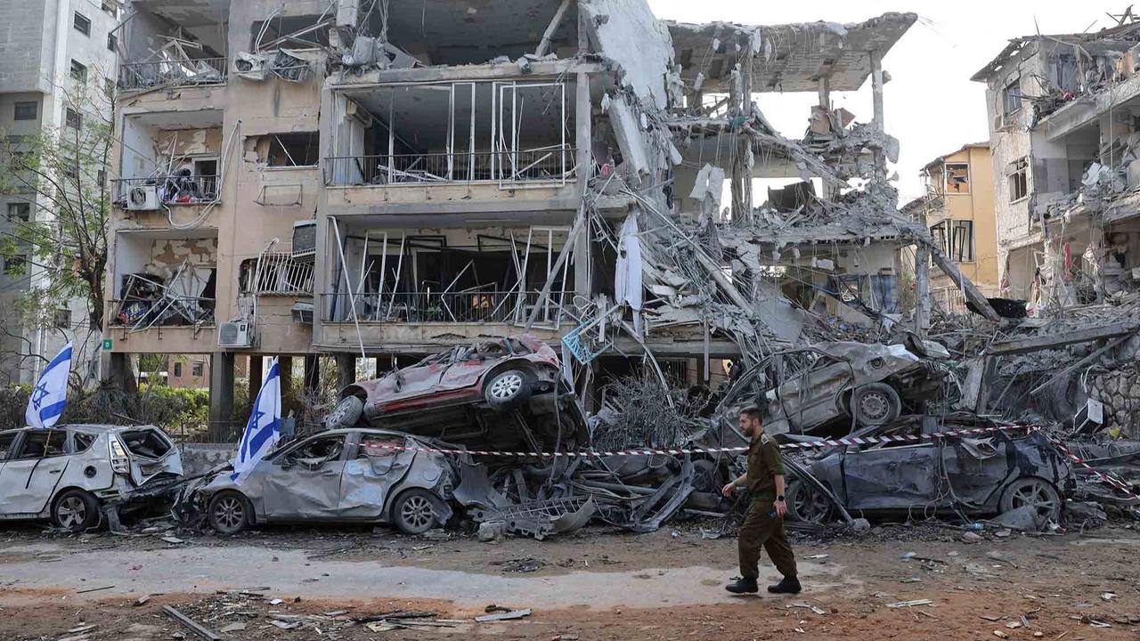 FOTO: Seperti di Kota Gaza, Begini Kondisi di Kota Rahmat Gan Israel Yang Hancur Lebur Dirudal Iran