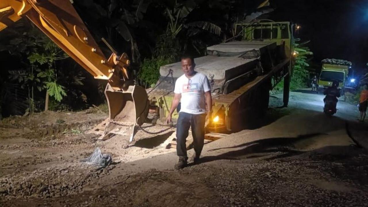 Pemkab Tanjab Timur Siagakan Alat Berat, Jamin Kelancaran Arus Mudik Nataru