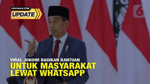 Tidak Benar Jokowi Bagikan Bantuan untuk Masyarakat 45-60 Tahun Lewat WhatsApp
