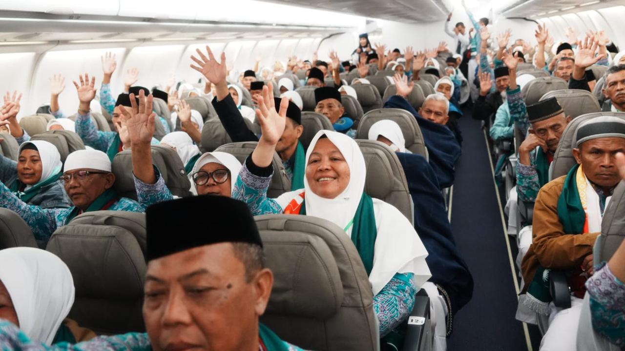 Jemaah haji Indonesia.