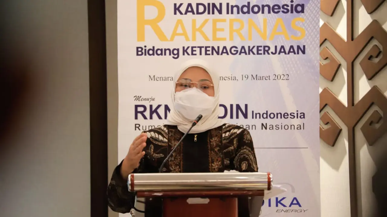 Rapat Kerja Nasional (Rakernas) Kamar Dagang dan Industri (KADIN) Indonesia Bidang Ketenagakerjaan di Jakarta