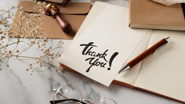 Ilustrasi ucapan terima kasih