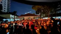 GSR Gelar Aksi 1.000 Lilin, Momen Doakan Sepak Bola Indonesia Tidak Kena Sanksi Berat dari FIFA