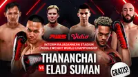 Live Streaming RWS Muay Thai 2025: Thananchai vs Elad Suman, Eksklusif di Vidio