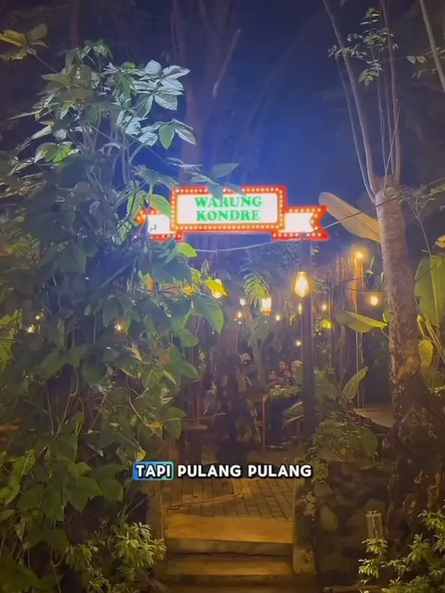 Desain Warung Makan Andre Taulany yang Asri