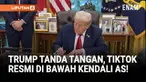Presiden AS Donald Trump menandatangani perintah eksekutif untuk mendukung kesepakatan pengalihan TikTok ke investor Amerika. Dengan langkah ini, TikTok tetap bisa beroperasi di Amerika Serikat sesuai aturan keamanan nasional.