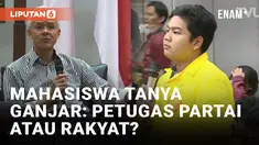 Mahasiswa UI Tanyakan Posisi Ganjar: Petugas Partai atau Petugas Rakyat?