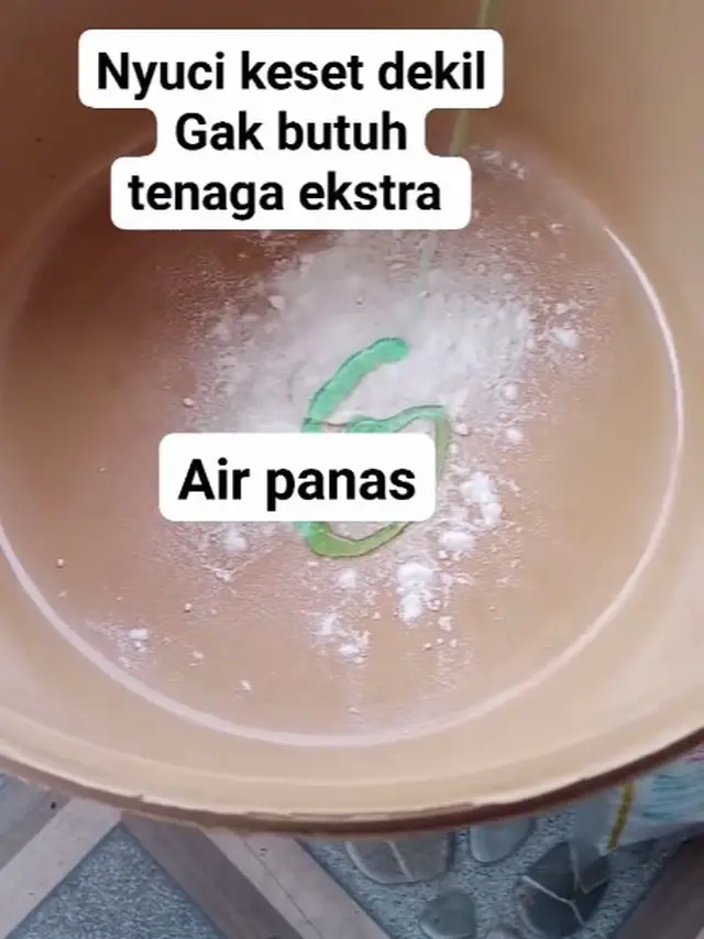 Cara Mudah Gosok Keset Sampai Bersih Mengkilap Tanpa Detergen, Hanya dengan 2 Bahan Dapur