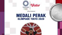 Selamat, Eko Yuli Irawan Berhasil Mendapatkan Medali Perak Olimpiade Tokyo 2020. (Sumber : dok. vidio.com)