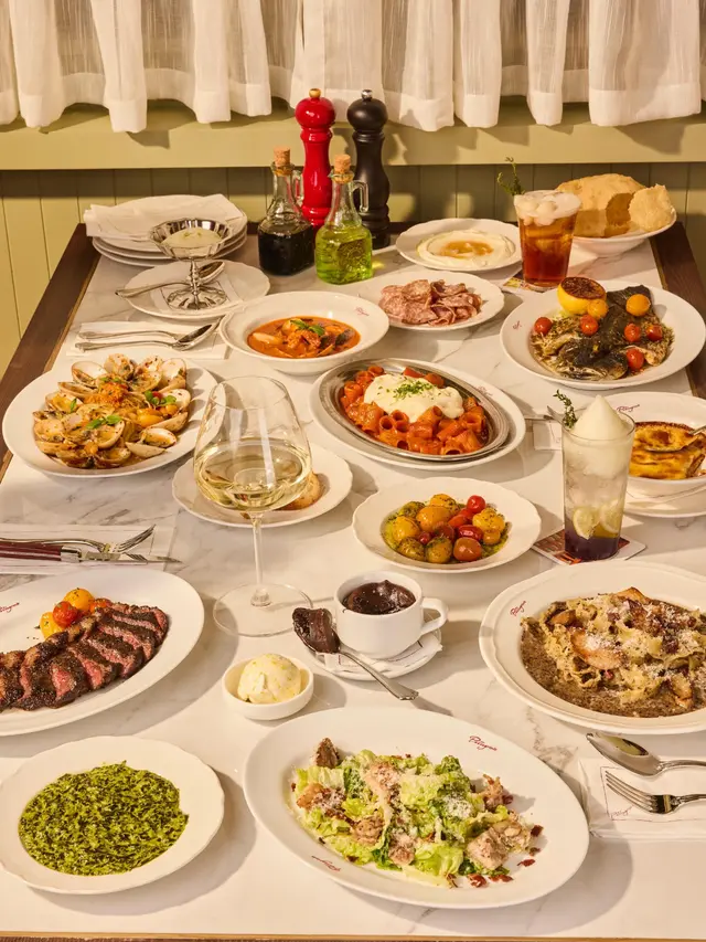 Menu makanan utama Pellegrini’s. Dok. Pellegrini’s