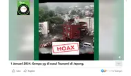 Klaim video peristiwa gempa bumi dan tsunami di Jepang