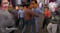 Lucu, `Jokowi dan Prabowo` Joget Bareng di YouTube 