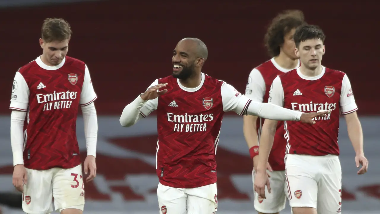 Alexandre Lacazette - Arsenal - Liga Inggris