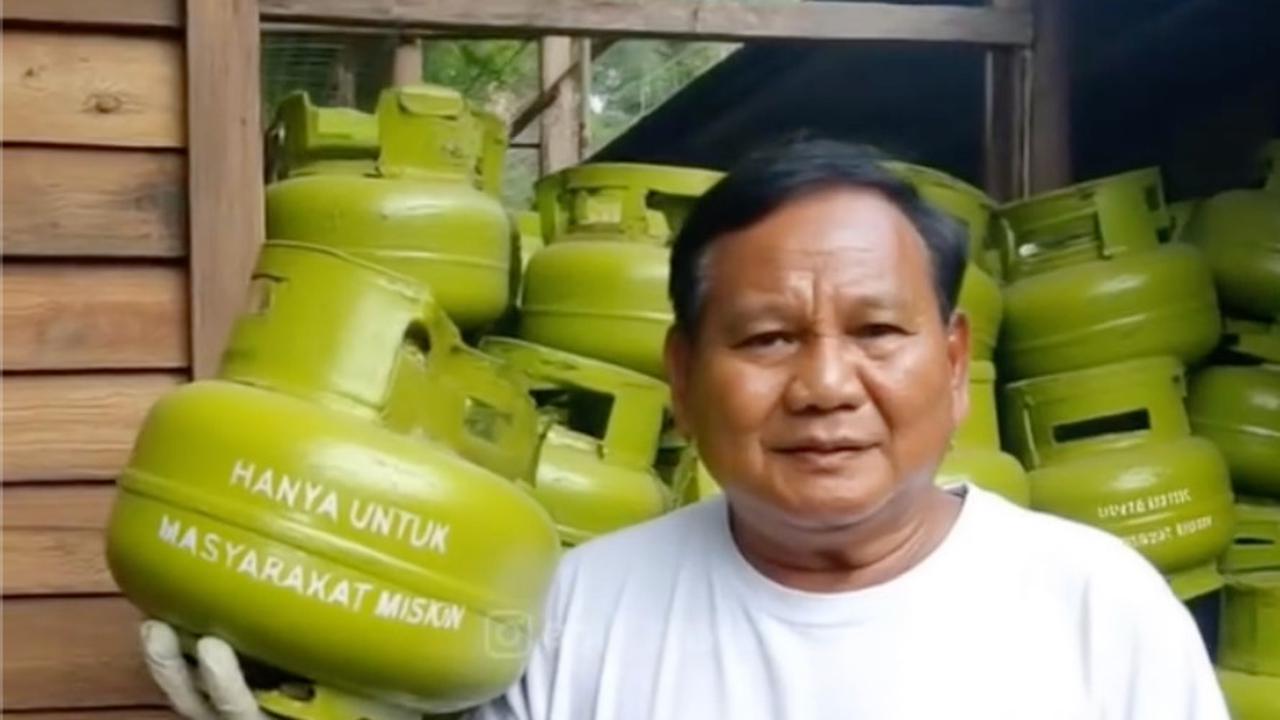 Ini Penampakan jika Para Mantan Presiden Indonesia Jadi Pedagang Gas 3Kg Versi AI