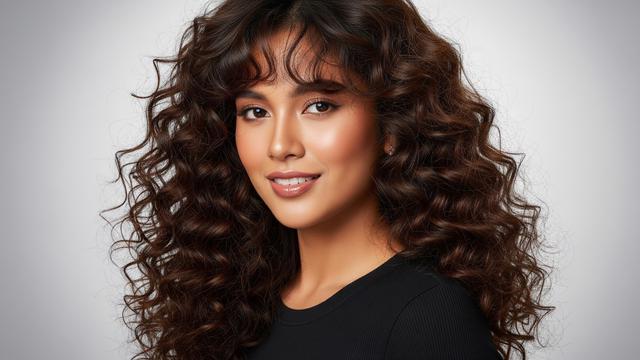 8 Model Rambut Wanita Panjang Curly, Bikin Tampilan Lebih Fresh dan ...