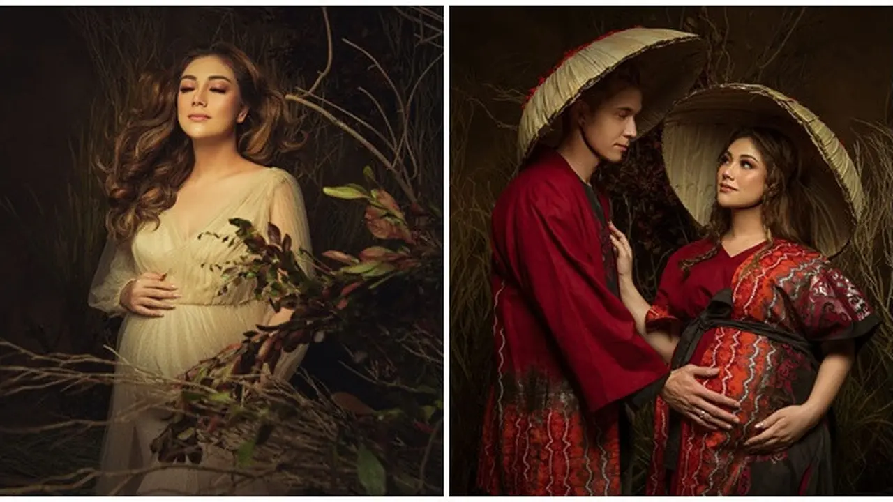 Momen Pemotretan Celine Evangelista Saat Hamil, Cantik dan Elegan