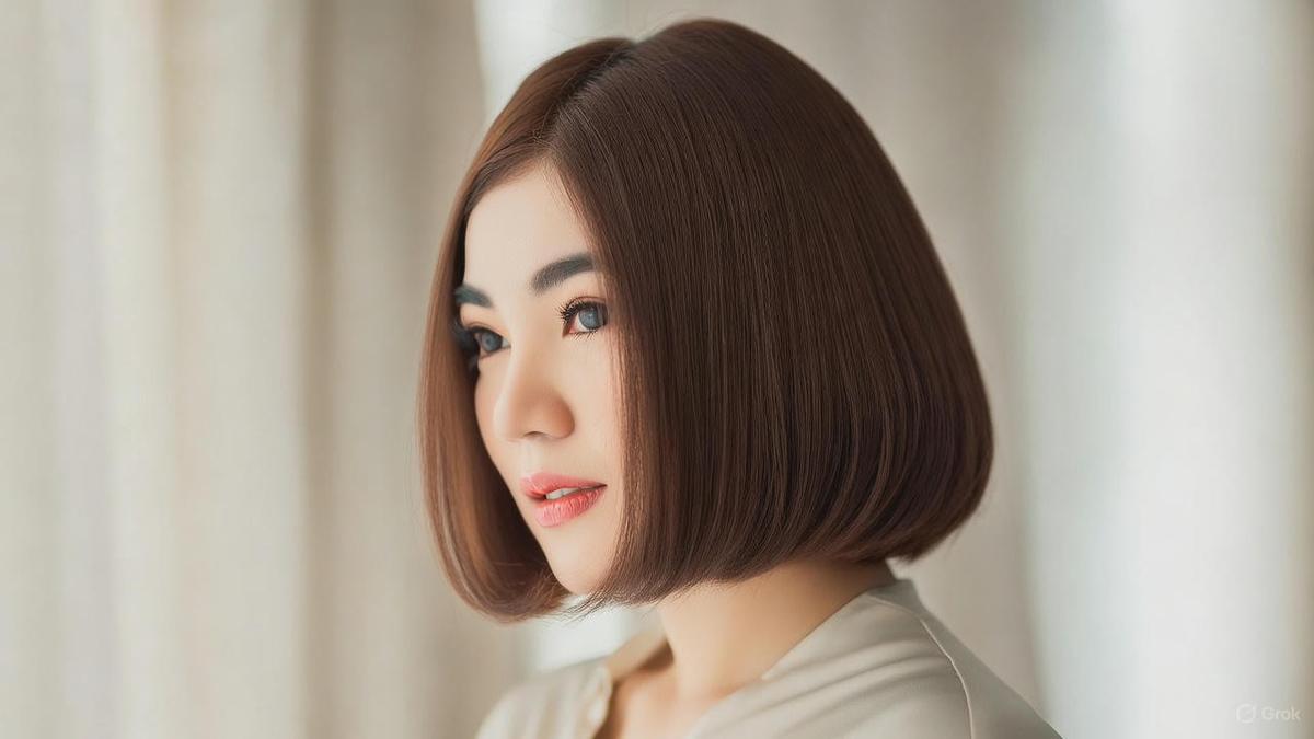 7 Model Rambut Wanita Bob Panjang, Bikin Penampilan Cantik Elegan di 2025