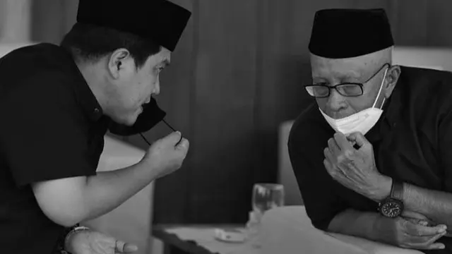Menteri BUMN Erick Thohir turut berduka atas meninggalnya Pendiri Medco Energi Arifin Panigoro. (Instagram @erickthohir)