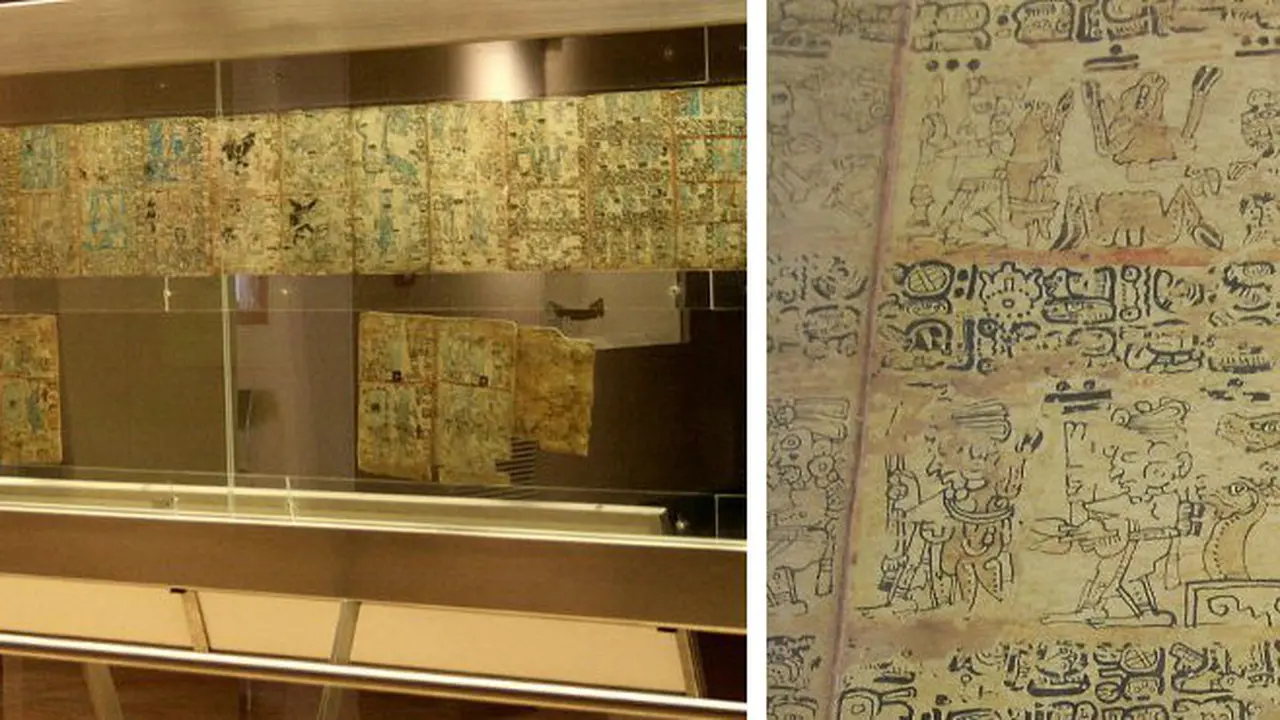 Buku kuno Madrid Codex atau Tro-Cortesianus Codex