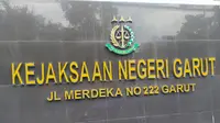 Gedung Kejaksaan Negeri Garut, Jalan Merdeka No.222 Garut, Jawa Barat, tempat pelimpahan berkas kasus pembunuhan tersebut. (Liputan6.com/Jayadi Supriadin)