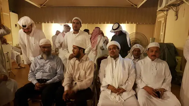 Penampakan Terbaru Rizieq Shihab dan Zakir Naik di Arab Saudi