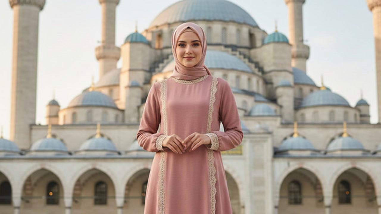 7 Model Gamis Crinkle Kombinasi Brokat Terbaru, Desain Elegan dan Kekinian