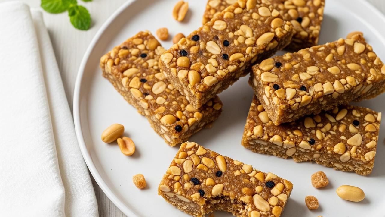 Resep Energy Bar dari Kacang Tanah dan Gula Aren, Camilan Praktis Tanpa Oven