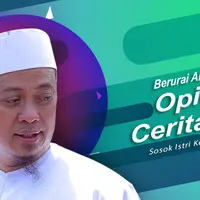 Opick ceritakan sosok istri keduanya, Wulan Mayasari. (Foto: Deki Prayoga/Bintang.com Desain: Muhammad Iqbal Nurfajri/Bintang.com)
